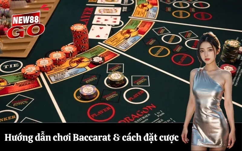 Hướng dẫn chơi Baccarat & cách đặt cược