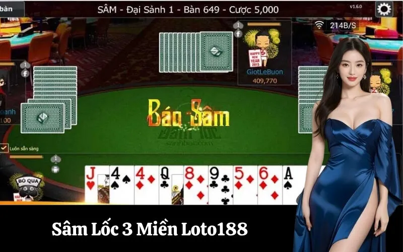 Sâm Lốc 3 Miền Loto188