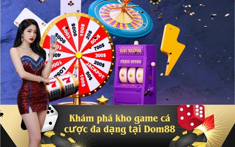 Khám phá kho game cá cược đa dạng tại Dom88