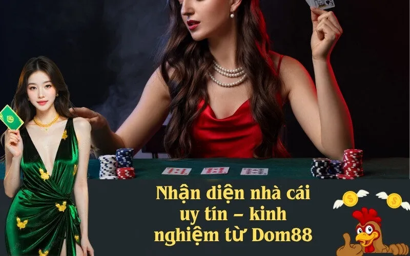 Nhận diện nhà cái uy tín – kinh nghiệm từ Dom88