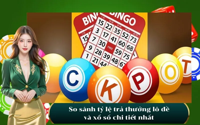 So sánh tỷ lệ trả thưởng lô đề và xổ số chi tiết nhất
